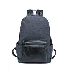PX Landen Canvas Backpack (w/ Vegan Leather)